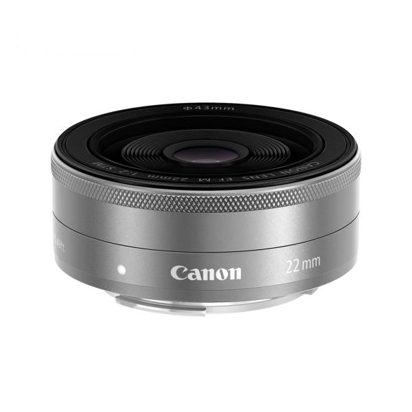 Canon 単焦点広角レンズ EF-M22mm F2 STM シルバー ミラーレス一眼対応