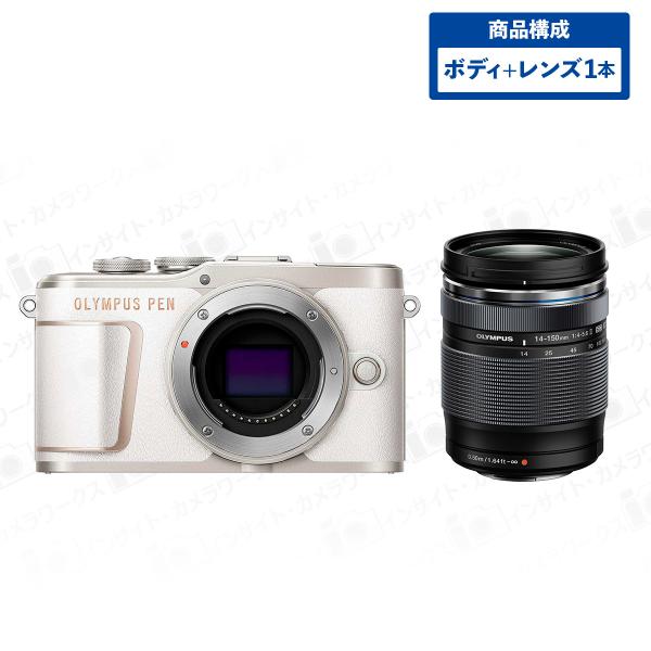 OLYMPUS PEN オリンパス E-PL10 ボディ ホワイト + 高倍率ズームレンズ