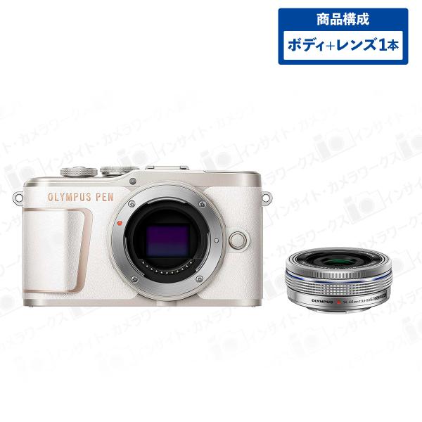 OLYMPUS ミラーレス一眼 オリンパス PEN E-PL10 ボディ ホワイト + OLYMPUS ミラーレス一眼 オリンパス PEN E-PL10 ボディ ホワイト +