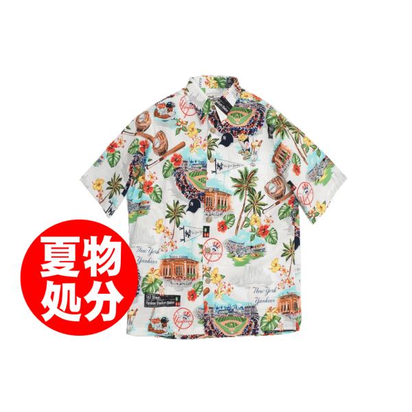 レインスプーナー MLB公式 ニューヨーク ヤンキース アロハシャツ Reyn Spooner MLB ALOHA NEW YORK YANKEES/【レインスプーナー