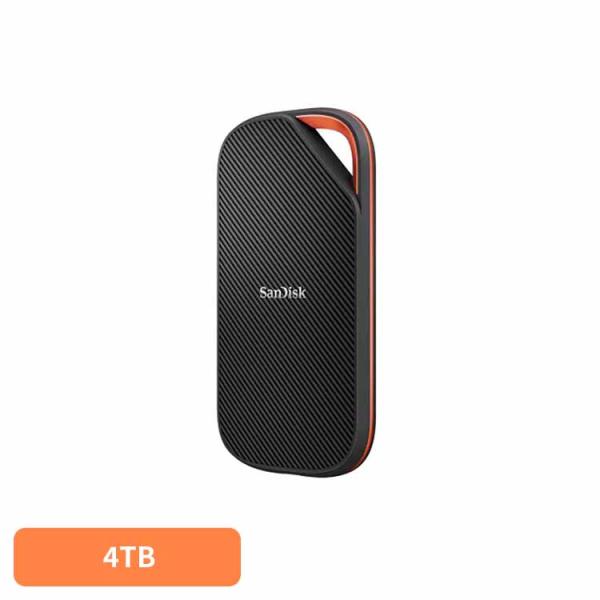 ポータブルSSD 4TB sandisk サンディスク コンパクト 大容量 データ