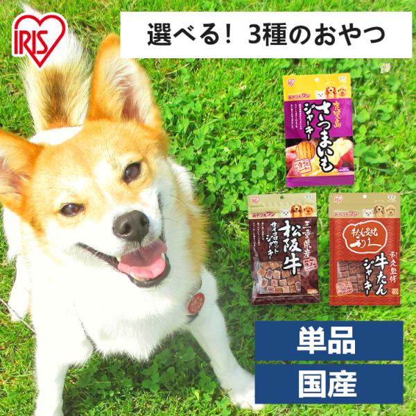 IRIS OHYAMA（アイリスオーヤマ） 犬 おやつ ジャーキー 松坂牛 牛たん