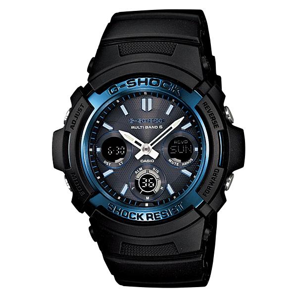 G-SHOCK Gショック ジーショック AWG-100 M100 シリーズ カシオ CASIO 電波 ソーラー アナデジ 腕時計 ブラック AWG-M100A-1AJF 国内正規モデル