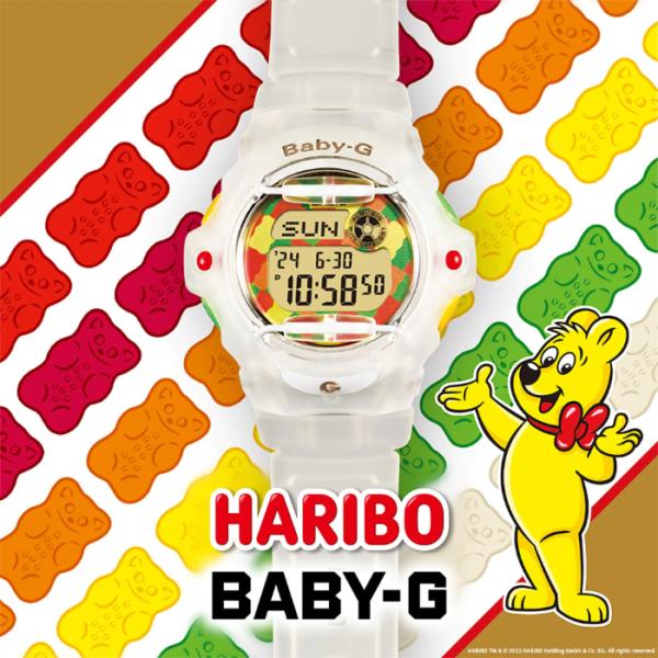 【レア 美品】CASIO Baby-G HARIBO ハリボーコラボ inst_bg-169hrb-7
