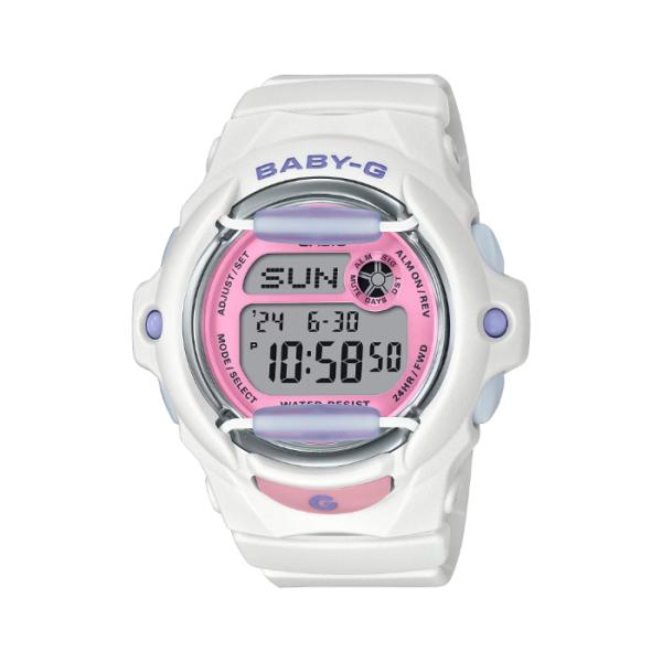 BABY-G ベビーG ベビージー カシオ CASIO デジタル 腕時計 ホワイト ピンク トロピカルビーチ シェルピンク BG-169PB-7 逆輸入海外モデル