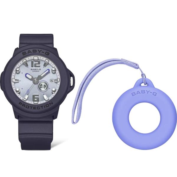 BABY-G＋PLUS ベビーG プラス 限定 カシオ CASIO アナデジ 腕時計 ネイビー 専用ホルダー付 2WAY BGA-15K-2AJR 国内正規モデル