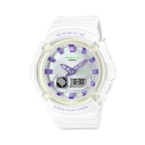 BABY-G ベビーG ベビージー BGA-280 WEB限定 カシオ CASIO アナデジ 腕時計 ホワイト パープル BGA-280DN-7A 逆輸入海外モデル
