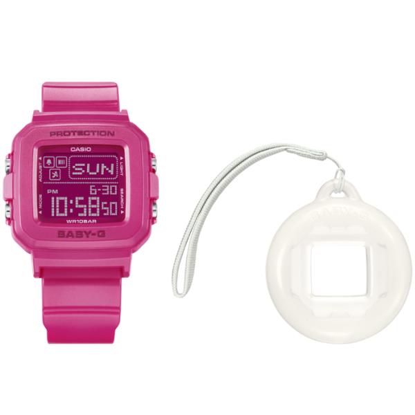 BABY-G ベビーG ベビージー レディース BABY-G＋PLUS ベビーG プラス 限定 カシオ CASIO デジタル 腕時計 ピンク ホワイト BGD-10K-4 逆輸入海外モデル