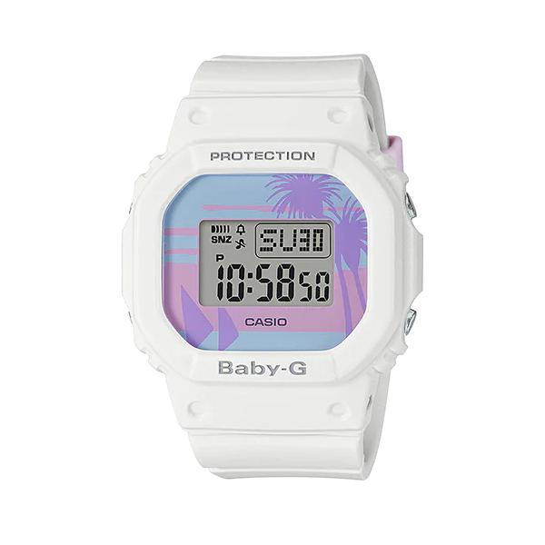 BABY-G デジタル腕時計 (ホワイトに近いパープル) BABY-G ベビーG ベビージー 80's Beach Colors シリーズ カシオ CASIO
