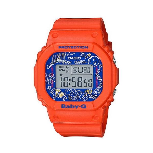 BABY-G ベイビージー ベビージー BGD-560SK-4 グラフィティフェイス ビビットカラー オレンジ ブルー 2018年11月発売 BABY-G ベビーG ベビージー グラフィティ・フェイス シリーズ カシオ