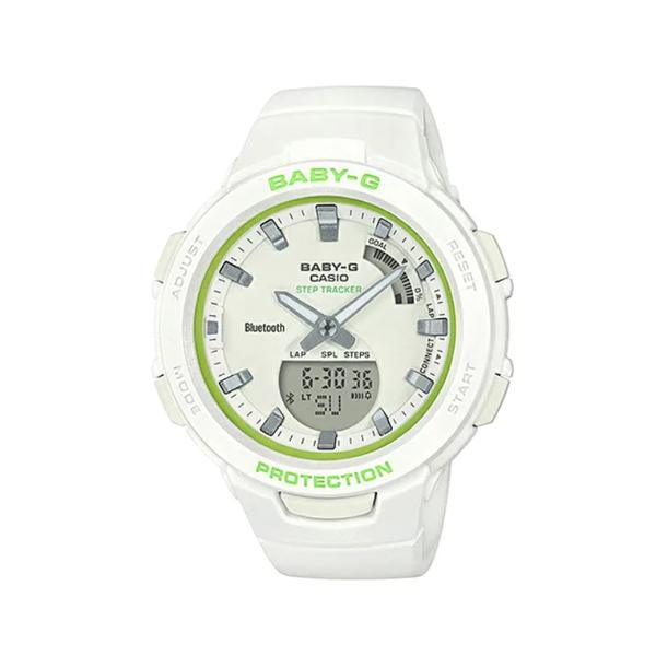 CASIO BABY-G BSA-B100SC-7Aスマホリンク　ホワイト BABY-G ベビーG ベビージー G-SQUAD スマートフォンリンク