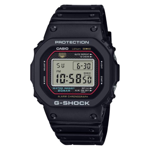 G-SHOCK Gショック 初代G-SHOCK 復刻モデル 山形カシオ カシオ CASIO デジタル 腕時計 ブラック DW-5000R-1AJF 国内正規モデル