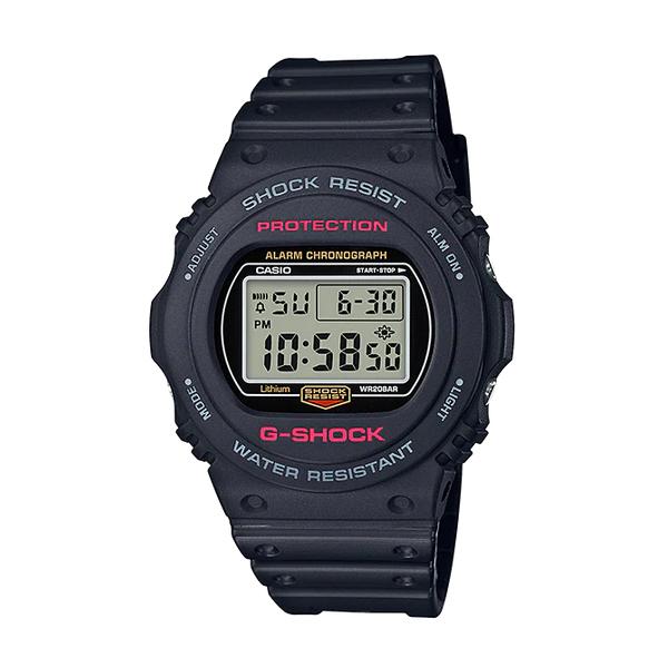 G-SHOCK Gショック ジーショック スティングモデル 35周年限定モデル カシオ CASIO デジタル 腕時計 ブラック 復刻  DW-5750E-1 逆輸入海外モデル