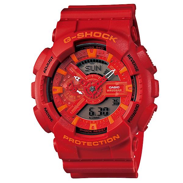 110 Series G-SHOCK Gショック ジーショック GA-110 ブルー＆レッド