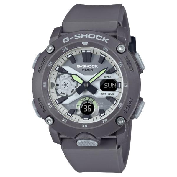 G-SHOCK Gショック HIDDEN GLOW シリーズ カシオ CASIO アナデジ 腕時計 グレー グレー GA-2000HD-8A 逆輸入海外モデル