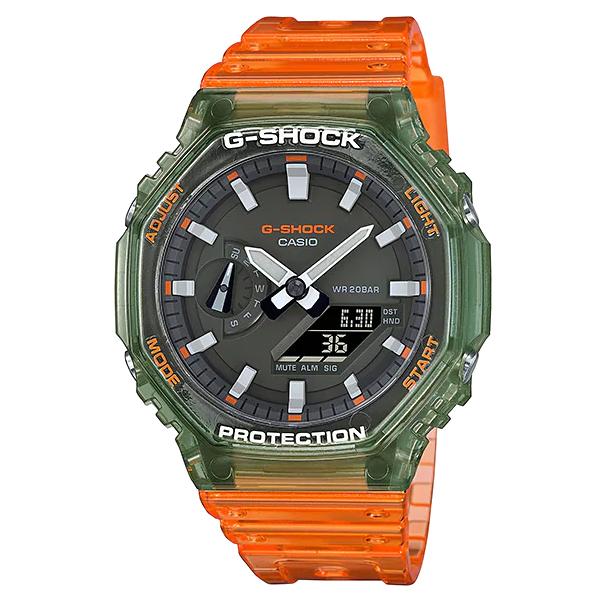 G-SHOCK GA-2100-4A4 オレンジ G-SHOCK Gショック GA-2100 シリーズ HIDDEN COAST カシオ CASIO