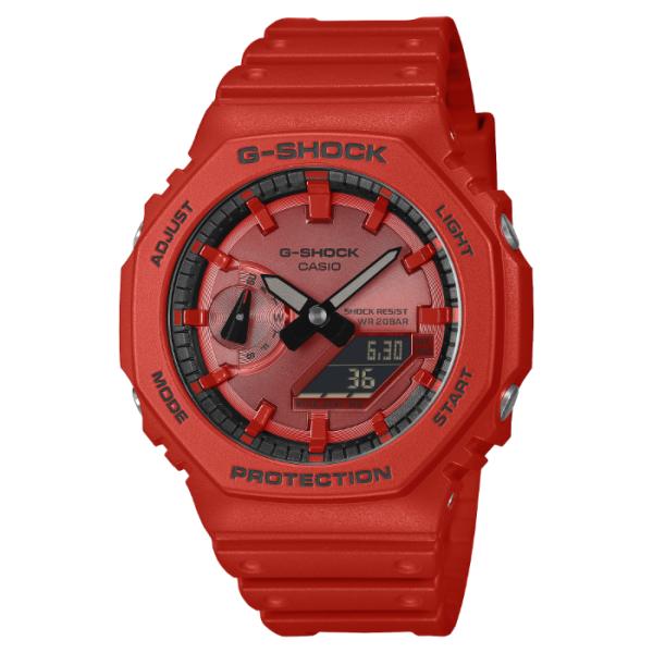 G-SHOCK Gショック ジーショック Iconic Styles カシオ CASIO アナデジ 腕時計 レッド ブラック 赤 GA-2100RRB-4A 逆輸入海外モデル
