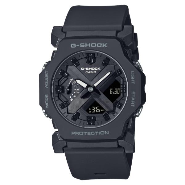 G-SHOCK Gショック ジーショック 新型 GA-2300 シリーズ 薄型 カシオ CASIO アナデジ 腕時計 オールブラック GA-2300-1A 逆輸入海外モデル