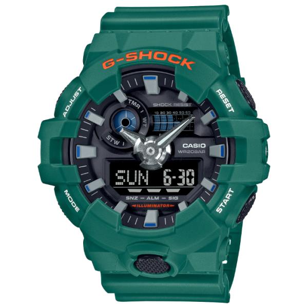 G-SHOCK Gショック GA-700 カシオ CASIO アナデジ 腕時計 グリーン 