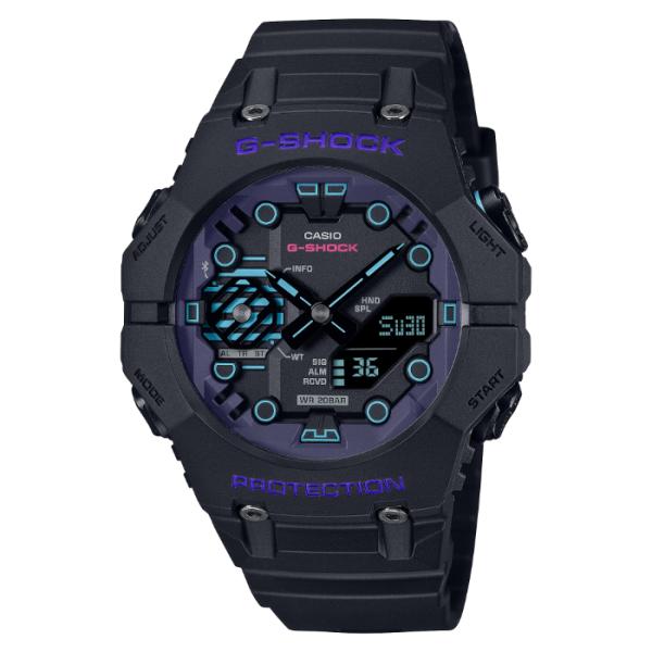 G-SHOCK Gショック 近未来SFモチーフ スマートフォンリンク カシオ CASIO アナデジ 腕時計 ブラック GA-B001CBR-1A 逆輸入海外モデル