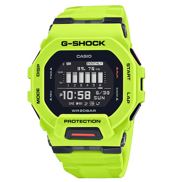 美品　CASIO G-SHOCK G-SQUAD GBD-200 スマホリンク G-SQUAD G-SHOCK Gショック GBD-200 シリーズ スマートフォン