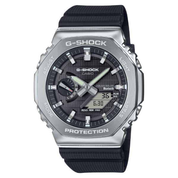 G-SHOCK Gショック G-STEEL Gスチール スマートフォンリンク カシオ CASIO ソーラー アナデジ 腕時計 ブラック GBM-2100-1AJF 国内正規モデル
