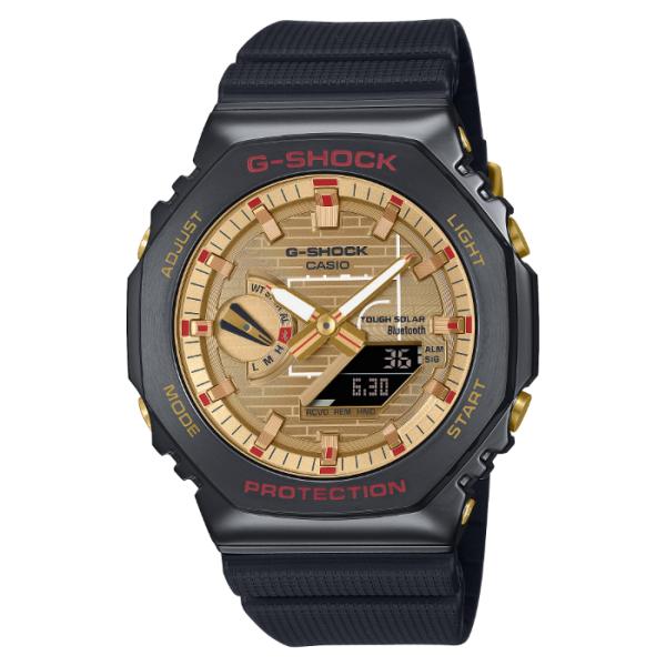 G-SHOCK Gショック 八村塁 シグネチャーモデル 限定 スマートフォンリンク カシオ ソーラー アナデジ 腕時計 ブラック GBM-2100RH-1A
