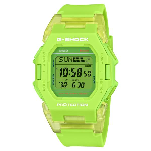 G-SHOCK Gショック GD-B500 シリーズ スマートフォンリンク カシオ CASIO デジタル 腕時計 グリーン スケルトン 限定 GD-B500S-3 逆輸入海外モデル
