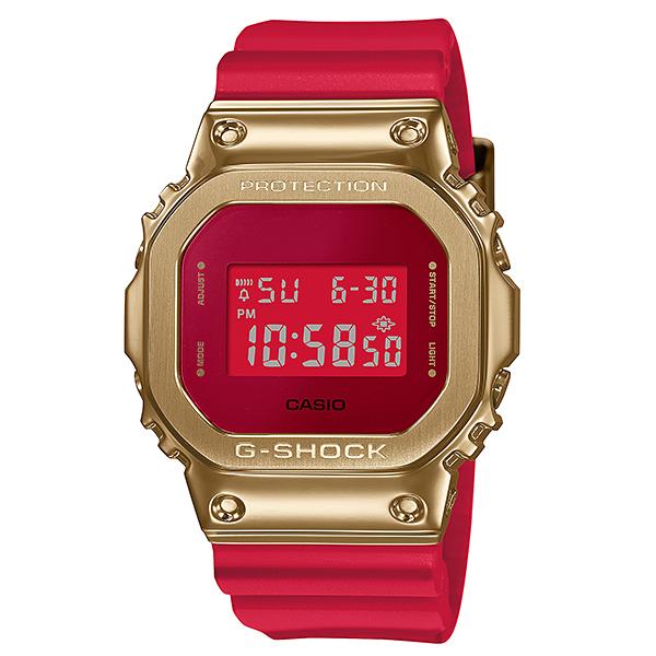 G-SHOCK Gショック ORIGIN ox zodiac 2021年New Year限定モデル カシオ CASIO デジタル 腕時計  レッド×ゴールド GM-5600CX-4 逆輸入海外モデル