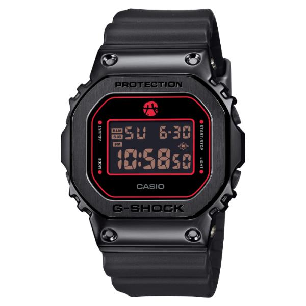 G-SHOCK Gショック NBA 八村塁 シグネチャーモデル 第5弾 限定 カシオ CASIO デジタル 腕時計 ブラック レッド GM-5600RH-1JR 国内正規モデル