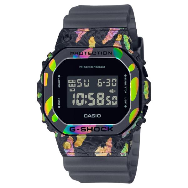 G-SHOCK Gショック アドヴェンチャラーズストーン 40周年 限定モデル カシオ デジタル 腕時計 メタル ブラック レインボー GM-5640GEM-1