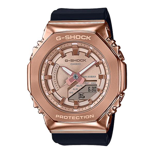 【美品】 G-SHOCK GM-S2100PG-4AJF ピンクゴールド 腕時計 G-SHOCK Gショック WOMEN オクタゴン アナデジ ピンクゴールド ピンク