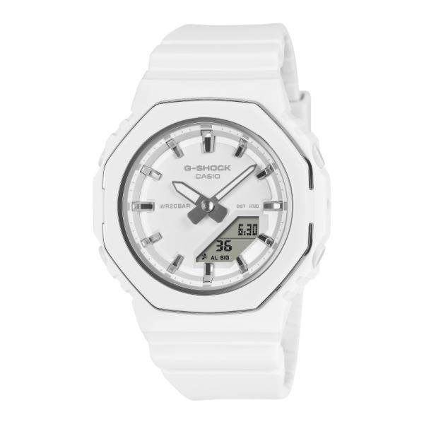 G-SHOCK Gショック プチサイズ レディース カシオ CASIO アナデジ 腕時計 ホワイト シルバー GMA-P2110-7AJF 国内正規モデル