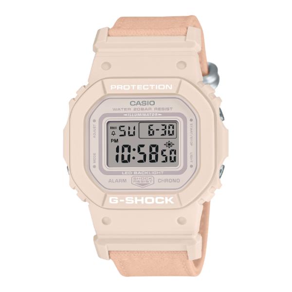 G-SHOCK Gショック Sシリーズ ミドルサイズ フードテキスタイル WEB限定 カシオ CASIO デジタル 腕時計 ピンク クロスバンド GMD-S5600CT-4 逆輸入海外モデル