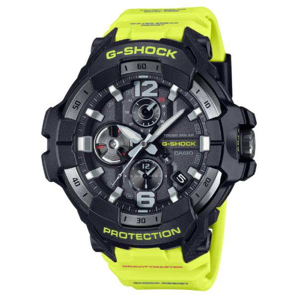 G-SHOCK Gショック マスターオブG グラビティマスター スマートフォンリンク カシオ CASIO ソーラー アナログ 腕時計 イエロー GR-B300RY-1A9 逆輸入海外モデル