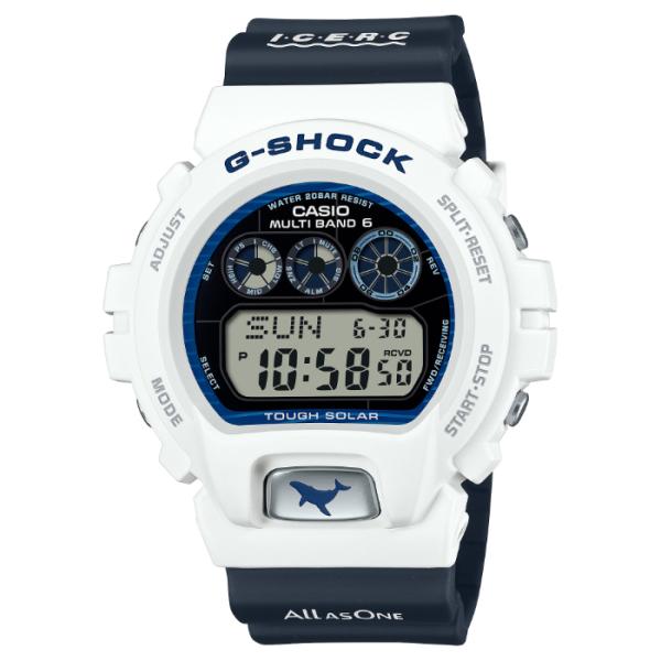 G-SHOCK 時計イルカクジラ G-SHOCK&BABY-G“イルカ・クジラ”腕時計、イルカたちが浮かぶ