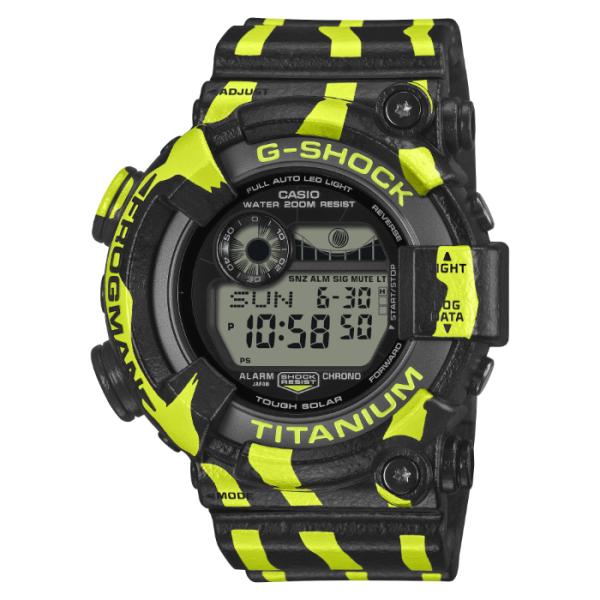 G-SHOCK マスターオブG ダイバーズ フロッグマン ミスジヤドクガエル 限定 日本製 カシオ CASIO ソーラー デジタル 腕時計 GW-8200TPF-1 逆輸入海外モデル
