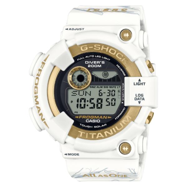 G-SHOCK Gショック マスターオブG フロッグマン イルカ・クジラモデル イルクジ 2024 限定 カシオ CASIO ソーラー デジタル 腕時計 GW-8201K-7JR 国内正規モデル