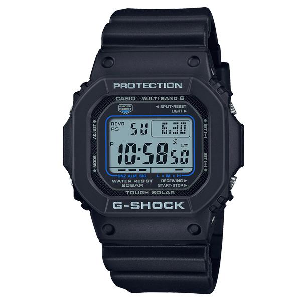 G-SHOCK Gショック ORIGIN オリジン 5600 シリーズ カシオ CASIO 電波 ソーラー デジタル 腕時計 ブラック ブルー GW-M5610U-1CJF 国内正規モデル