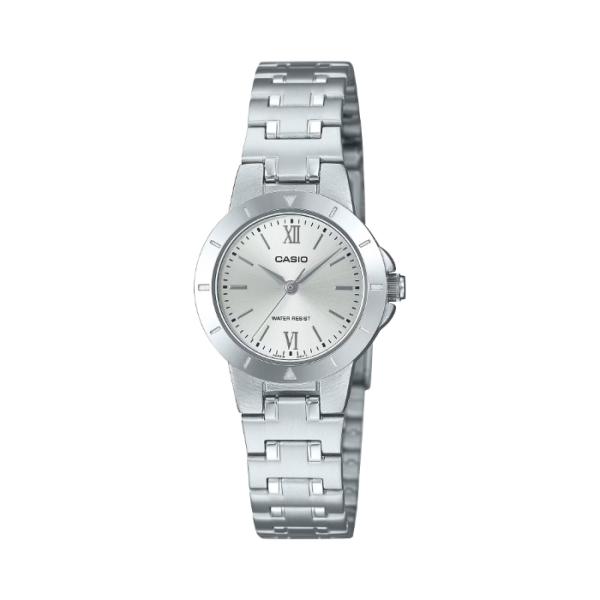 CASIO STANDARD カシオ コレクション スタンダード エコパッケージ カシオ CASIO アナログ レディース 腕時計 シルバー ホワイト LTP-1177D-7AJF 国内正規モデル