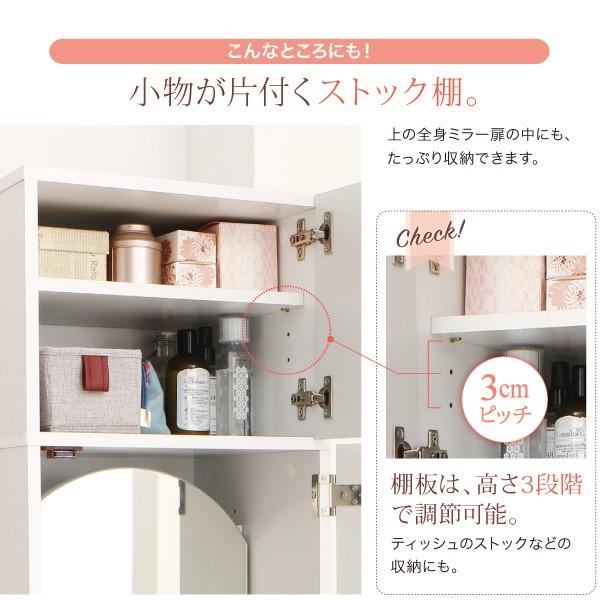 ドレッサー 姿見 化粧台 スツール セット 幅40 スリム 化粧品 コンパクト メイク コンパクト メイク 全身ミラー 収納 化粧品 コンセント コスメワゴン 収納ボックス 送料無料 A インテローグ