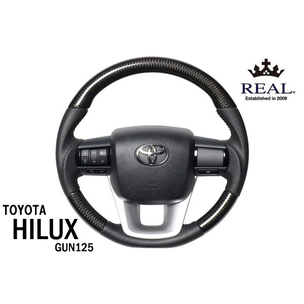 REAL-レアル 純正交換ステアリング ハイラックス GUN125 H29(2017).9