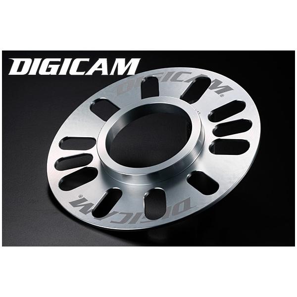 DIGICAM/鍛造ハブリング付スペーサー　社外ホイール用3mm厚(1枚入り)　[P.C.D.100〜114.3][4穴/5穴共通]　外径/65mm　内径/54mm