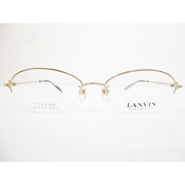 ∞【デッドストック】LANVIN ランバン 眼鏡 メガネフレーム LN-6008 52