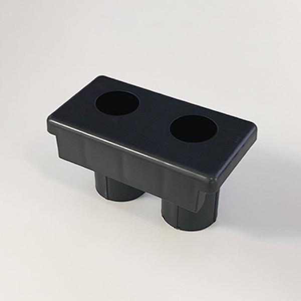 プラスチックフェン（383-35A、383-36A、383-37A）用ジョイントパーツサイズ:55×102×60mm材質:ポリプロピレン