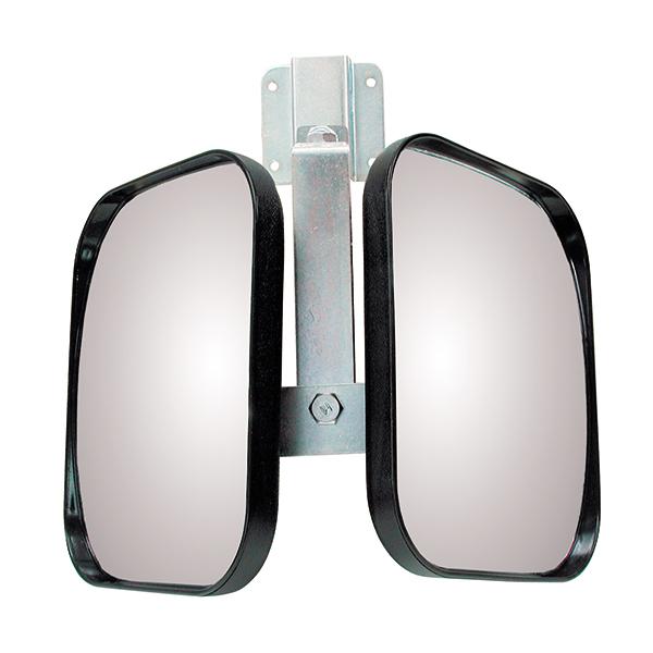 メーカー直送のため代引きでの決済は不可となります。銀行振り込み・コンビニ・クレジット・後払い決済でご購入下さい。ツインミラー角型 175×150 TS-5左右確認に便利なツインミラー。交通量の多い場所や見通しの悪い場所におすすめです。屋外だ...