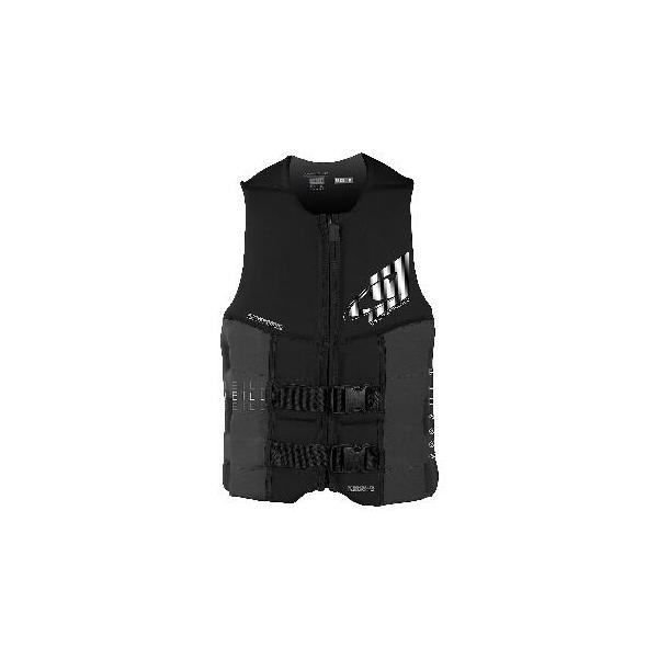 O'Neill Men's Assault USCG ライフベスト (Black/Graphite, XX