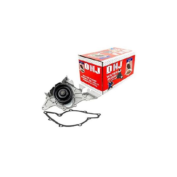 【並行輸入品】 DNJ WP804 ウォーターポンプ 2000-2005/ Audi/ A6 Quattro、Allroad Quattro、S4/ 2.7L/ DOHC/ V6/ 30V/2671cc/ Turbocharged、APB、BEL用