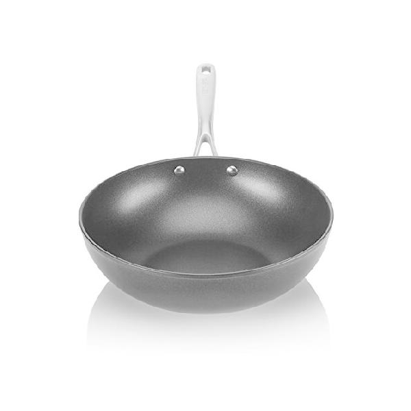 【並行輸入品】 TECHEF - Onyx Collection, 12-Inch Wok / Stir-Fry Pan, coated with New Teflon Platinum Non-Stick Coating (PFOA Free) by TECHEF