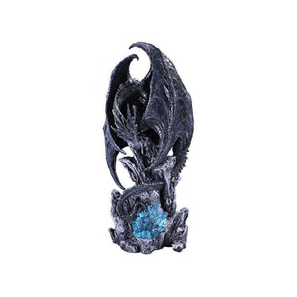 並行輸入品】 Large Dark AgeブラックドラゴンW / LEDライトブルー